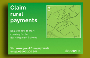 The new Rural Payments online service