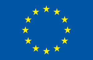 A picture of the European flag