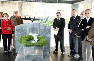 Holocaust Memorial ceremony in La Paz, Bolivia