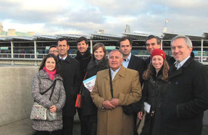 Chilean experts' visit to the UK.