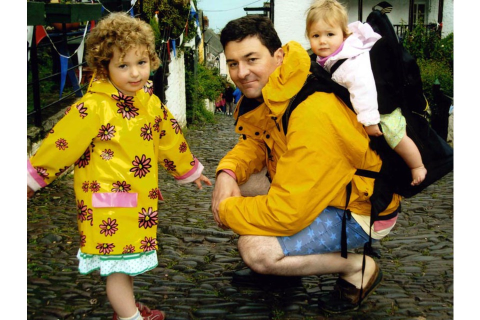 Lieutenant Colonel Rupert Thorneloe with his family (All rights reserved.)