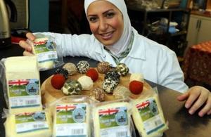 Razan from Yorkshire Dama Cheese
