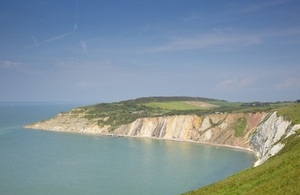A picture of the Isle of Wight