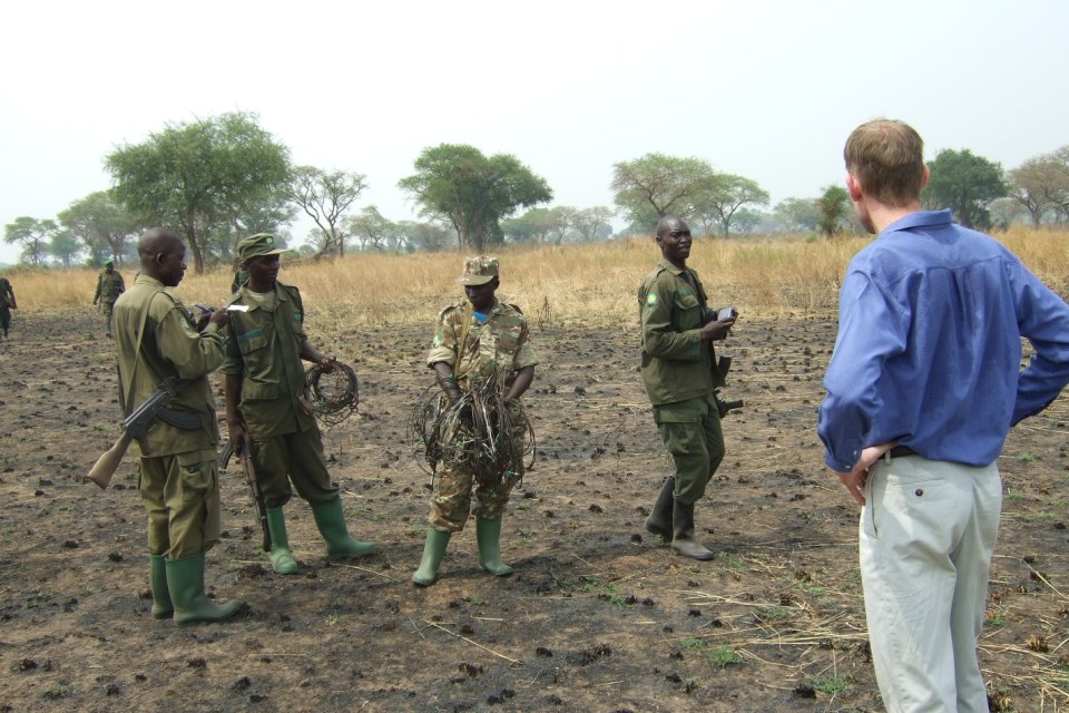 Anti poacher ranger patrol