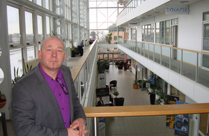 Image of Daniel Cremin of Civico, who found meeting with the Resource Efficiency Steering Group invaluable