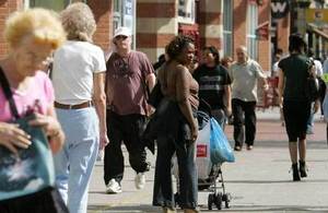 Barking high street.