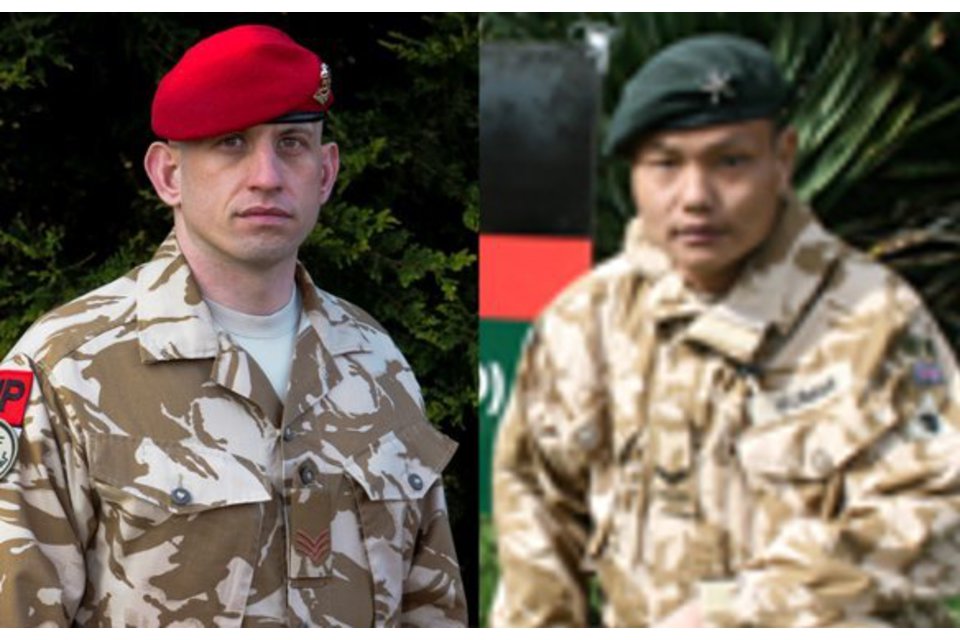 Sergeant Ben Ross and Corporal Kumar Pun (All rights reserved.)