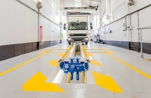 Annual test for lorries