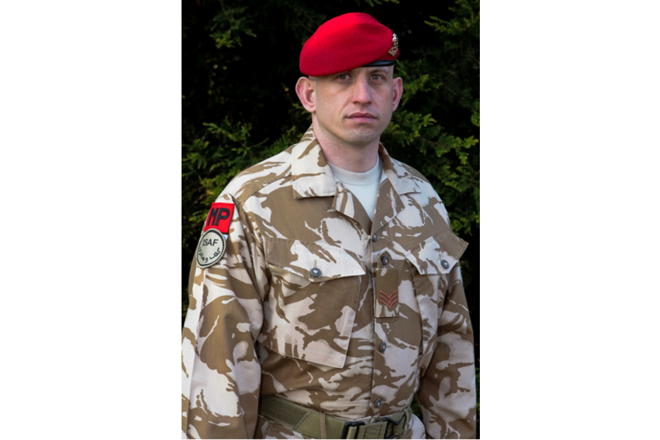 Sergeant Ben Ross of 173 Provost Company, 3rd Regiment, Royal Military Police (All rights reserved.)