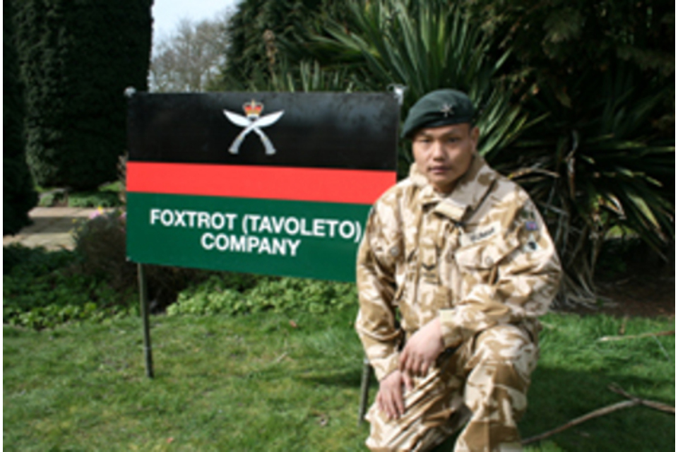 Corporal Kumar Pun of 1st Battalion The Royal Gurkha Rifles (All rights reserved.)