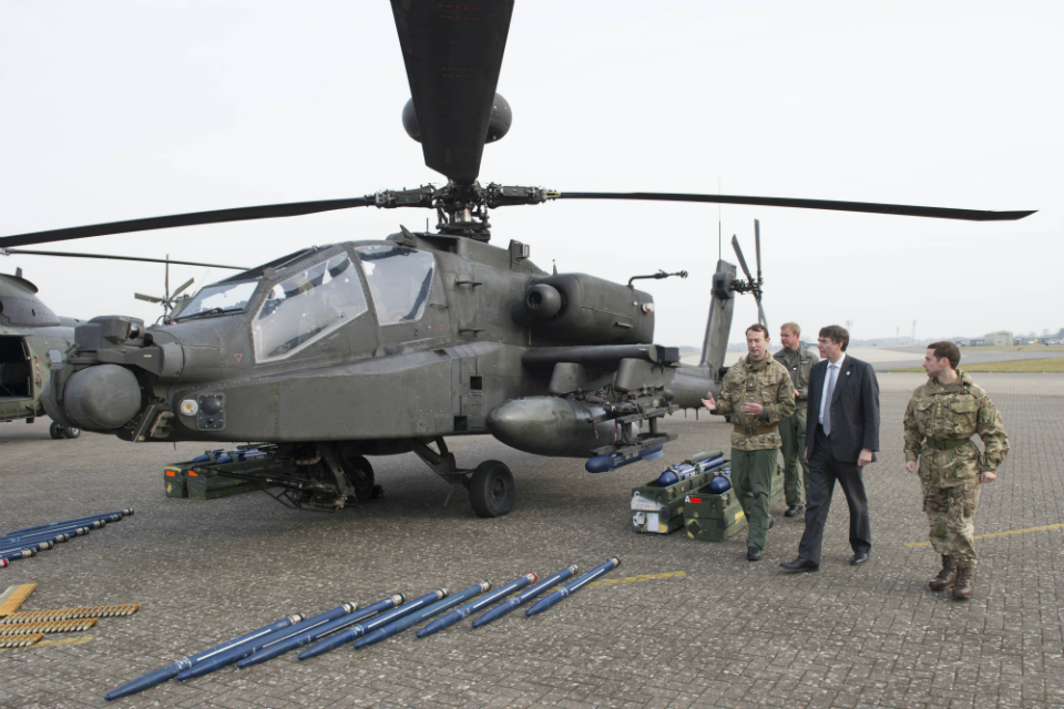 Apache at RAF Benson