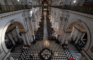 Afghanistan Service of Commemoration at St Paul's London
