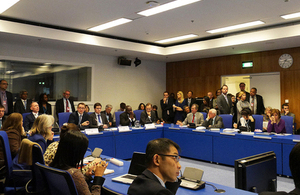 UK side event on New Psychoactive Substances at UNODC conference, Vienna, Austria