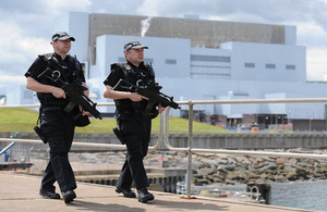 CNC officers on patrol