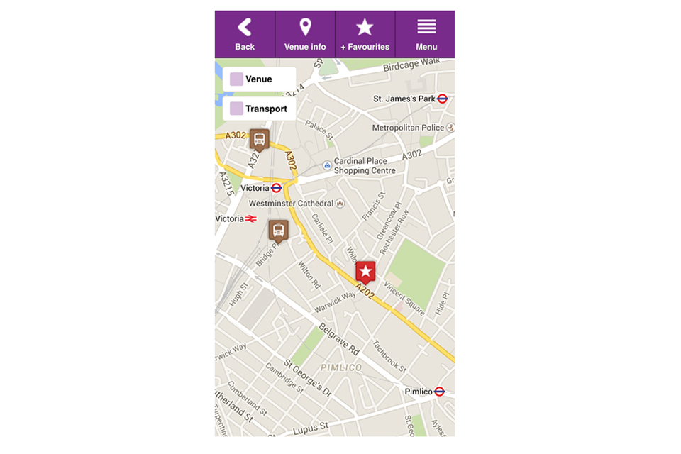 Image of Innovate UK's new events app