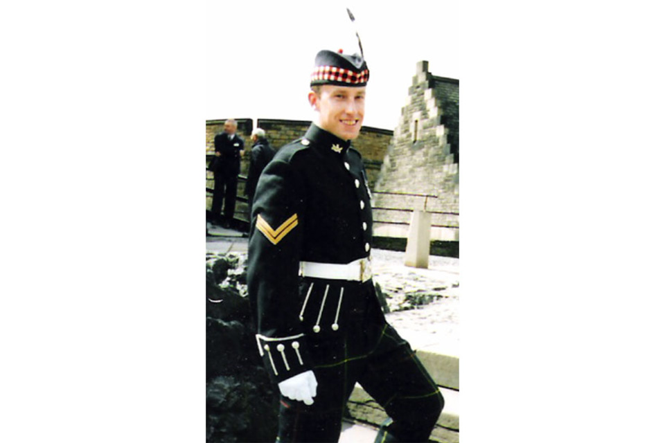 Sergeant Jonathan Mathews of The Highlanders, 4th Battalion, The Royal Regiment of Scotland (All rights reserved.)