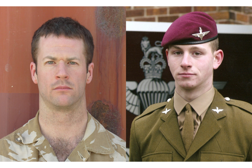 LCpl James Bateman and Pte Jeff Doherty (All rights reserved.)