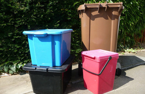 Recycling bins