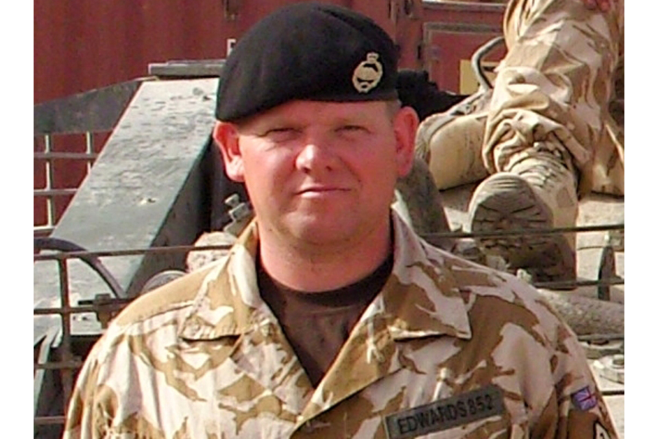 Corporal Steve Edwards (All rights reserved.)