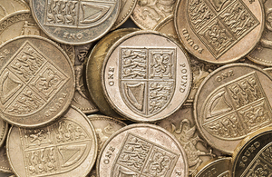 Pound coins