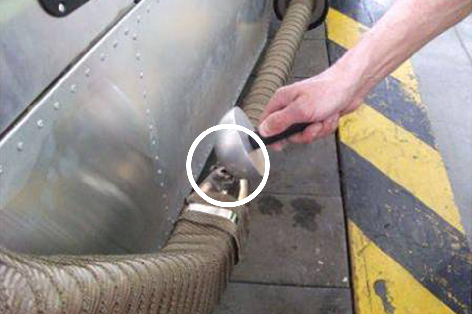 100mm sphere will be used to check the exterior of the vehicle.