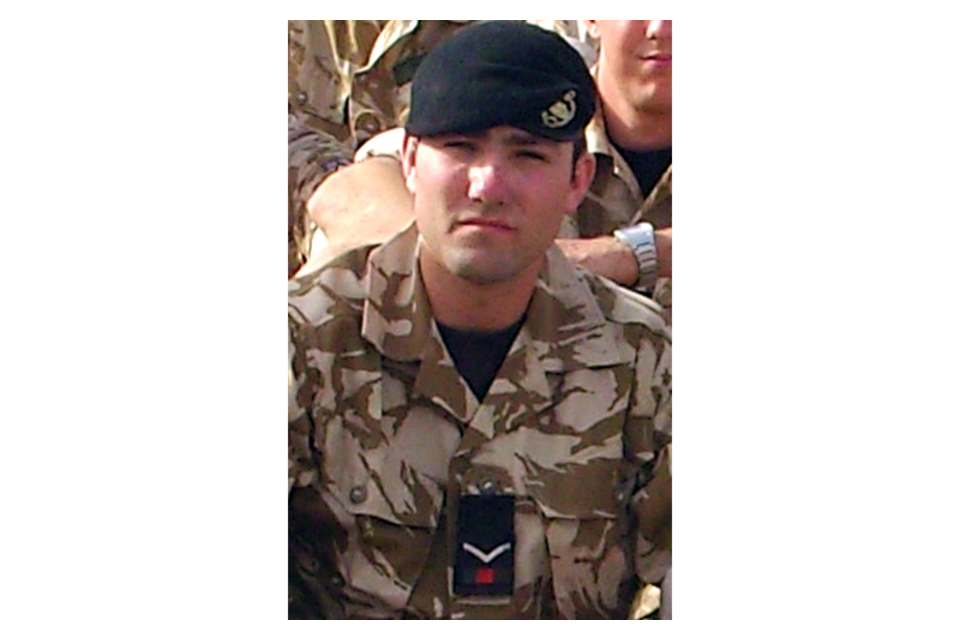 Lance Corporal James Cartwright (All rights reserved.)