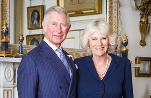 TRH The Prince of Wales and The Duchess of Cornwall