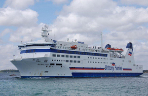 Roll on, roll off passenger ferry Barfleur