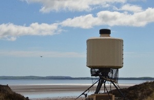Radar looking at a small UAS