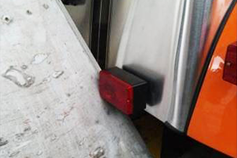 Cone is used to determine the floor line.