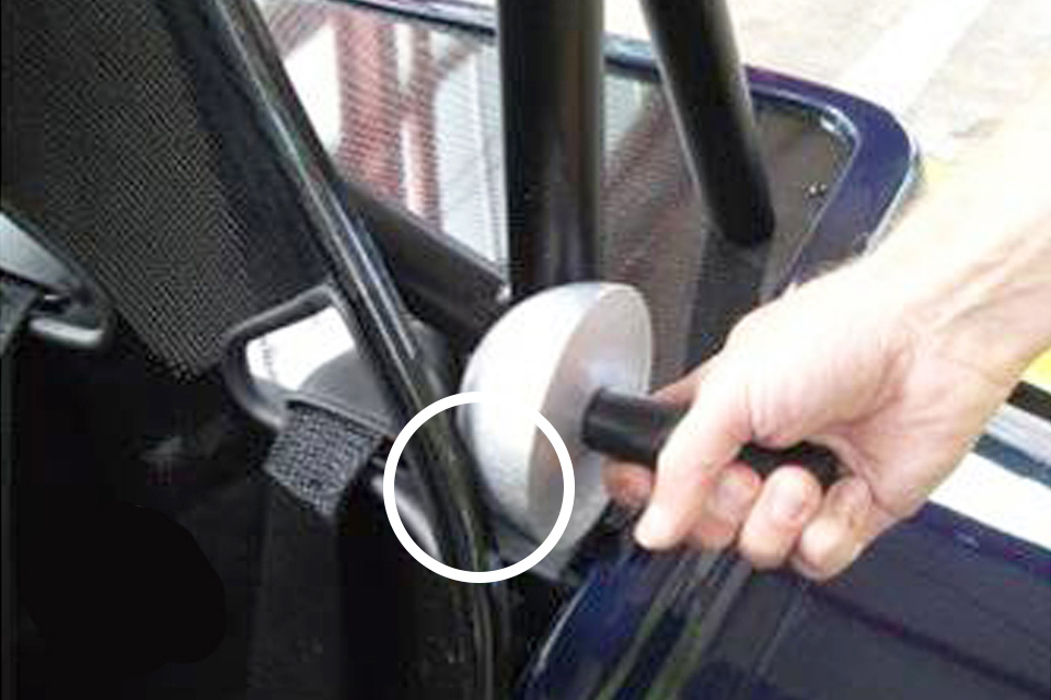 Seat edges that can be contacted will need to be 'radiused'.