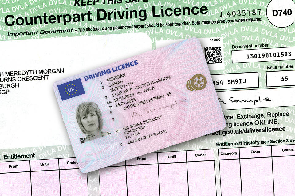 No More Paper Counterpart To The Photocard Driving Licence Will Save 