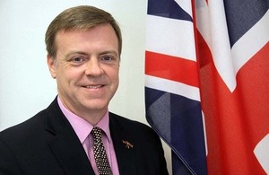 Bill Longhurst, the British ambassador to the Kingdom of Cambodia