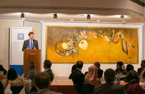 Greg Clark launches 2015’s The Big Iftar at a celebratory event at the Ismaili Centre in London.