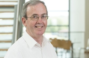 Dr Jim McGilly, recipient of an OBE