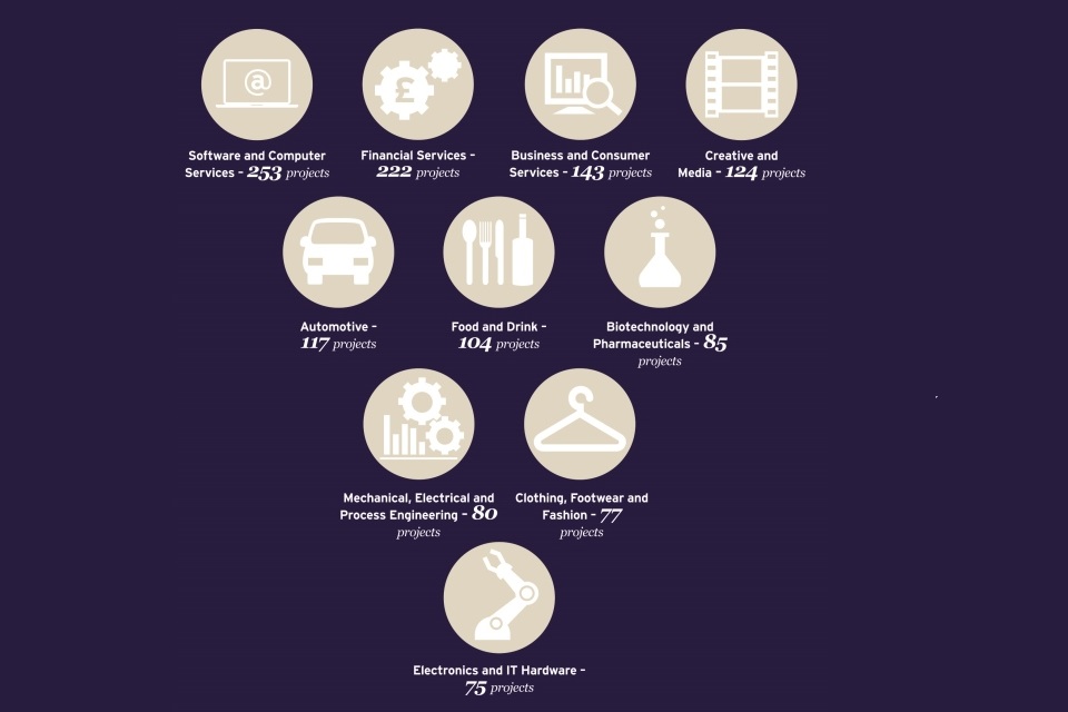 Sector focus infographics
