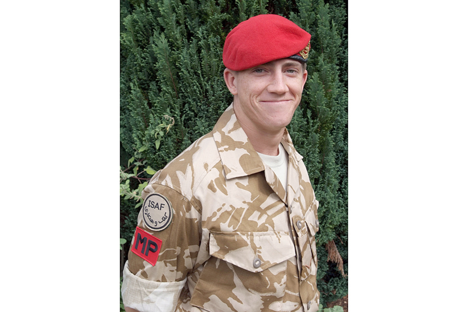 Lance Corporal Michael Pritchard (All rights reserved.)
