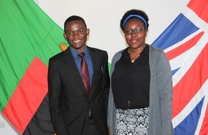 Regina Mtonga and Brighton Kaoma photo