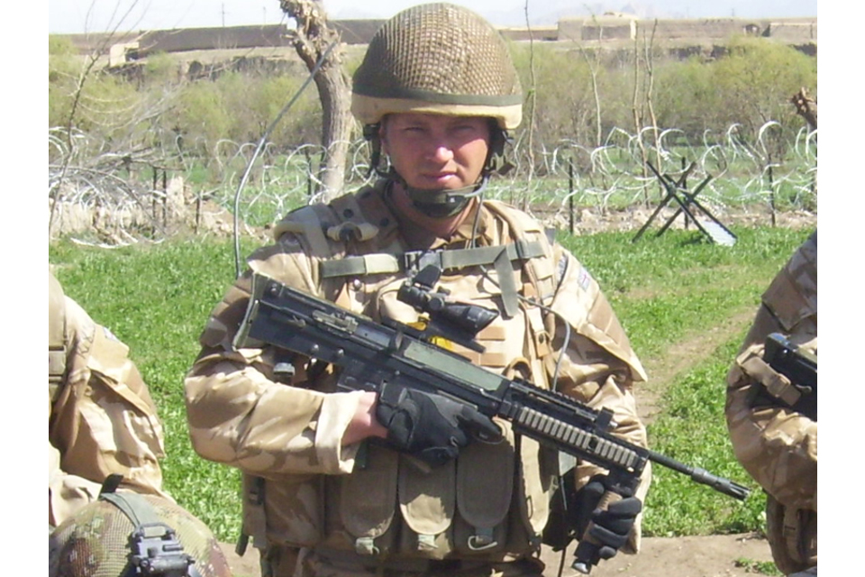 Corporal Stephen Thompson (All rights reserved.)