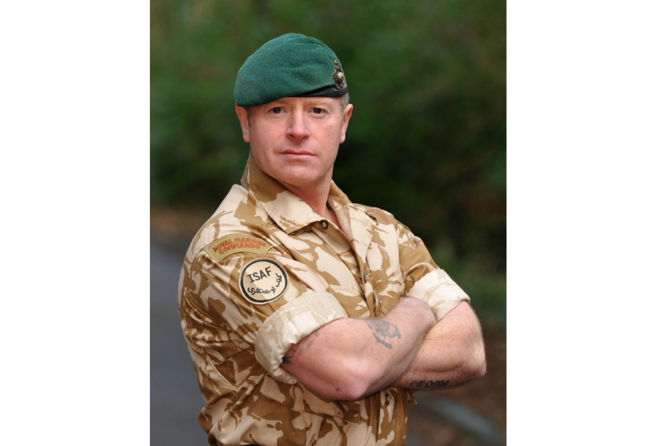 Corporal Stephen Walker RM (All rights reserved.)