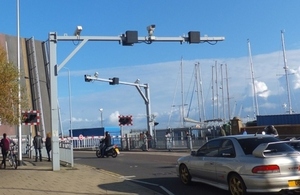 Replacement signals at Bascule Bridge