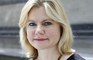 International Development Secretary Justine Greening