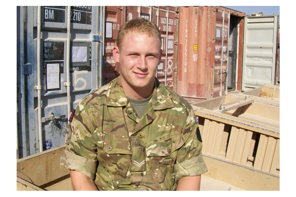 Corporal David Barnsdale (All rights reserved.)