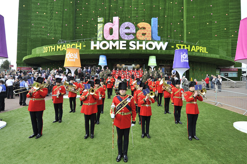 Ideal Home Show offers free tickets for troops GOV.UK