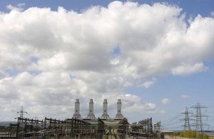 Gas-fired power station