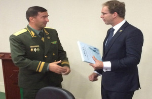 Mr Ellwood and Major General Gundogdyyev