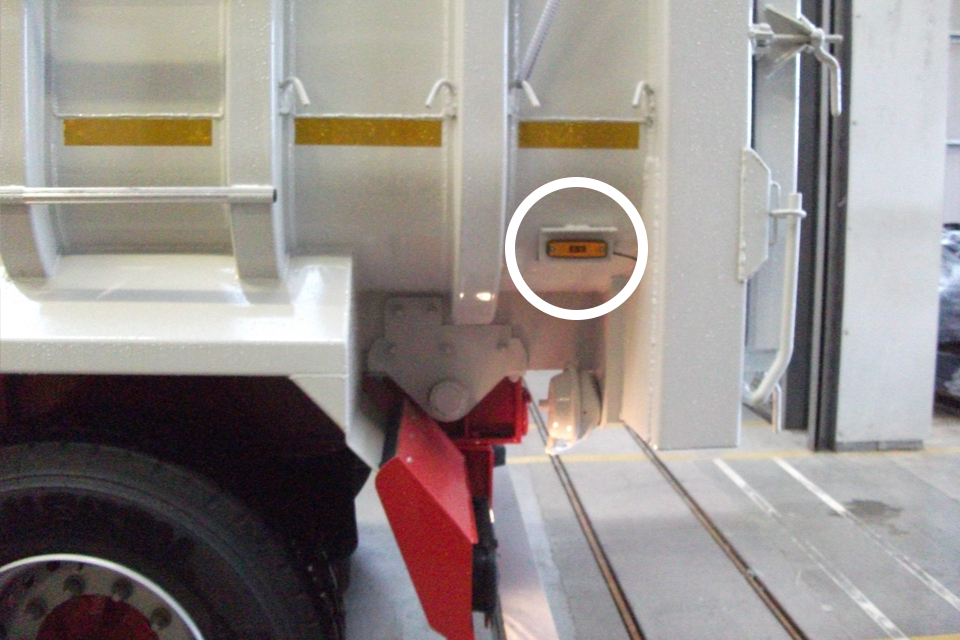 DVSA will check position, appoval marks and identity symbols.