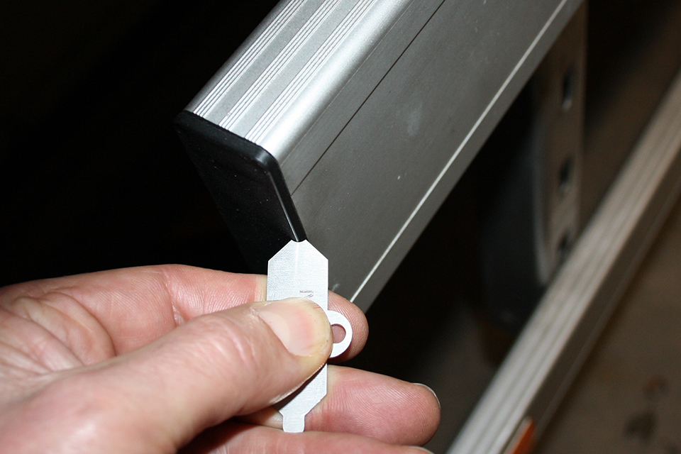 DVSA will check external edges and corners.