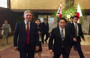 Foreign Secretary in Tokyo