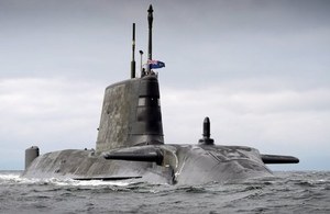 Artful enters HMNB Clyde